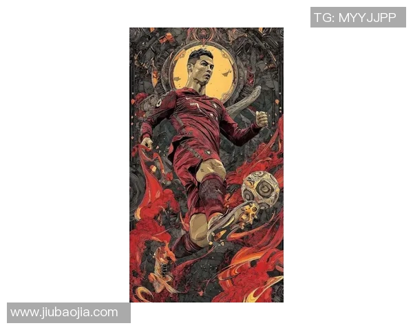 C罗手绘肖像展现足球之王的力量与优雅 C罗手绘肖像展现足球之王的力量与优雅